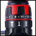 EAN 4006825643930 - Einhell TE-CD 18/48 Li-i 1500 RPM 1,5 kg Negro, Rojo imagen 4