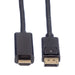 EAN 7611990145195 - ROLINE 11.04.5786 adaptador de cable de vídeo 2 m DisplayPort Negro imagen 2