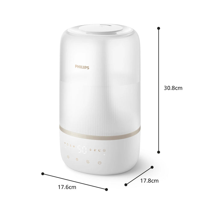 EAN 8720389048890 - Philips 1000 series HU1510/04 humidificador Ultrasónica 3 L Blanco 19 W imagen 9