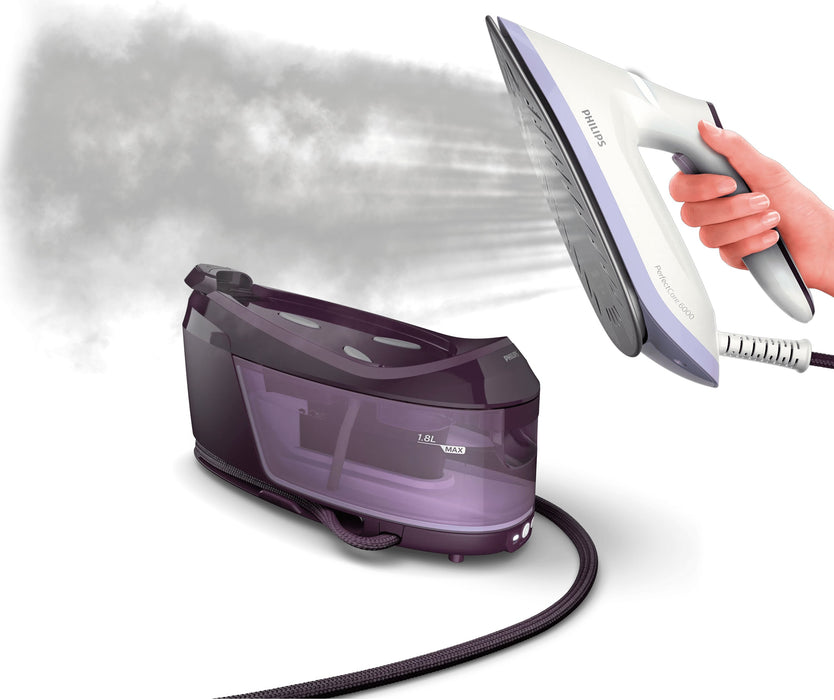 EAN 8720389015298 - Philips PSG6024/30 estación plancha al vapor 2400 W 1,8 L Suela SteamGlide Plus Púrpura imagen 10
