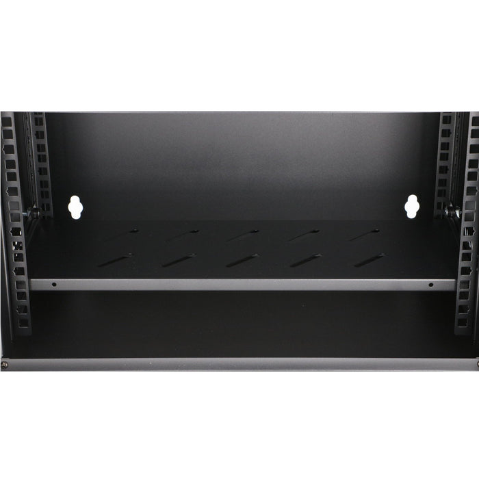 EAN 5907207228785 - Extralink LITE 6U 530X400 WALL-MOUNTED RACKMOUNT CABINET BLACK Estante montado en suelo/pared/independien imagen 8