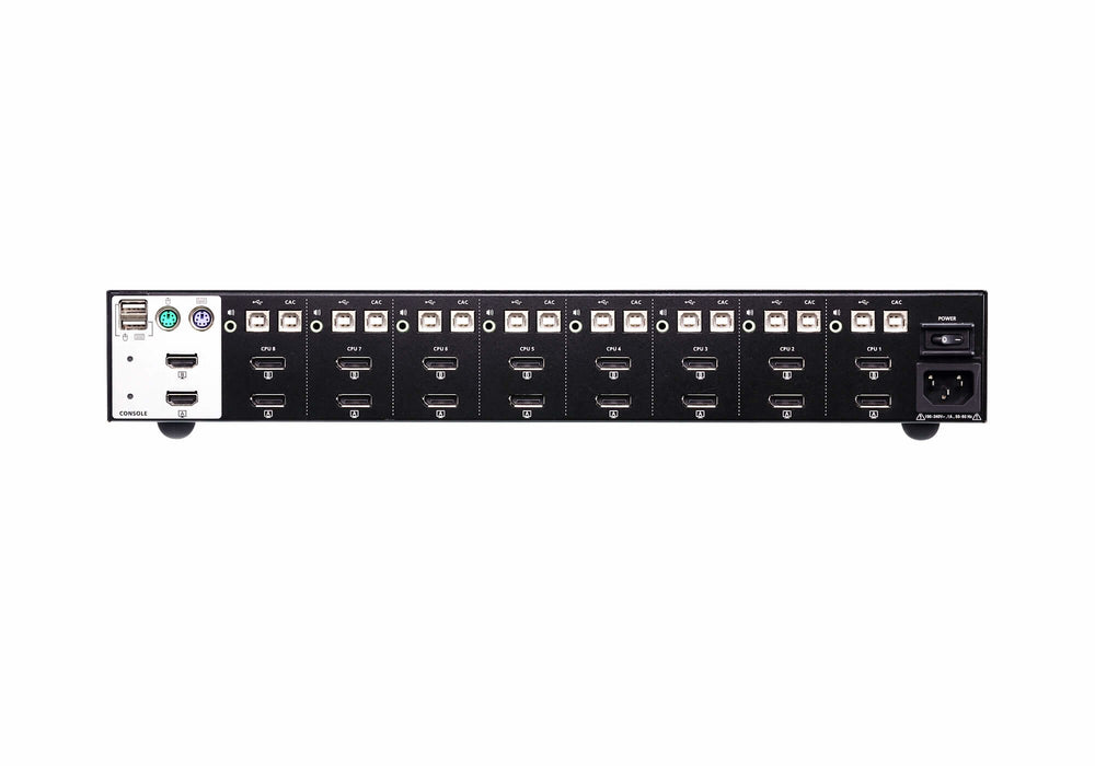 EAN 4719264646690 - ATEN CS1148DP interruptor KVM Negro imagen 2