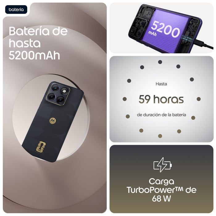 EAN 840493622002 - Motorola edge 70 fusion FIFA Edition 17,2 cm (6.78") SIM doble Android 16.0 5G USB Tipo C 8 GB 256 GB 5200 imagen 9