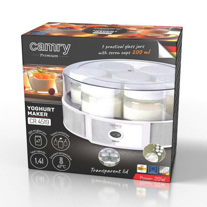 EAN 5905575905451 - Camry Premium CR 4519 yogurtera 1,4 L 20 W imagen 9