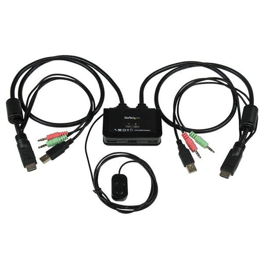 EAN 0065030851060 - StarTech.com SV211HDUA interruptor KVM Negro imagen 1