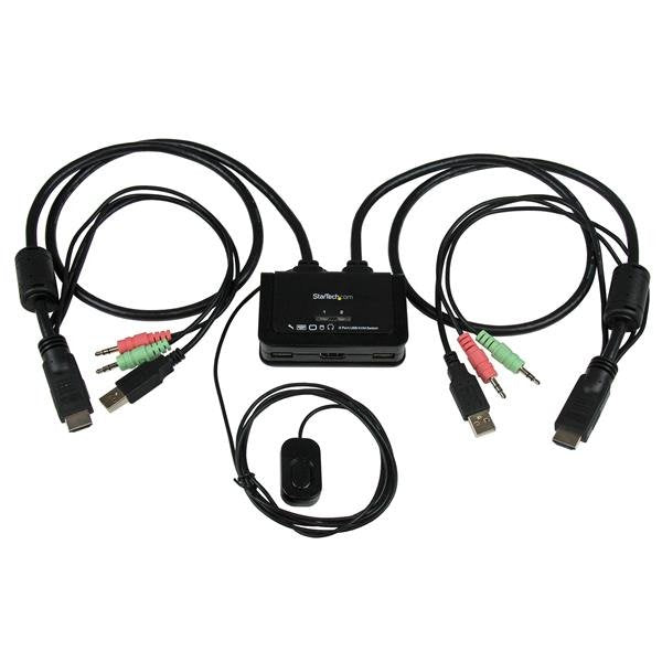 EAN 0065030851060 - StarTech.com SV211HDUA interruptor KVM Negro imagen 1