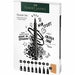EAN 4005402671021 - Faber-Castell 267102 rotulador de punta fina Multi Negro 8 pieza(s) imagen 1