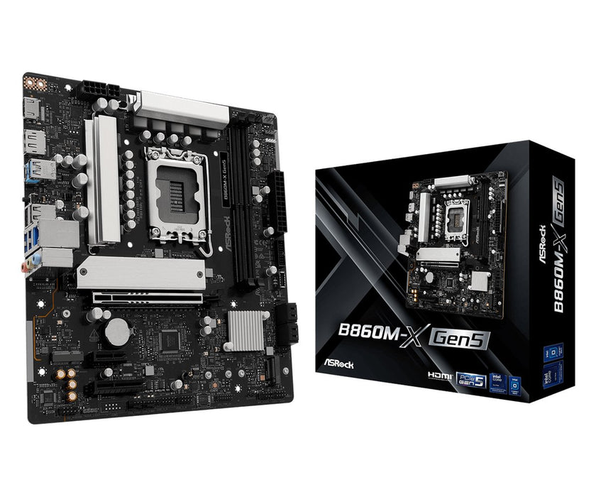 EAN 4711581490727 - Asrock B860M-X Gen5 Intel B860 LGA 1851 (Socket V1) micro ATX imagen 1