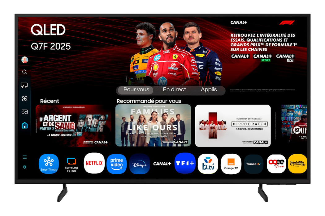EAN 8806097122258 - Samsung TQ50Q7FAAU 127 cm (50") 4K Ultra HD Smart TV Wifi Negro imagen 1
