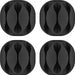 EAN 4040849703980 - Goobay 70398 organizador de cables Escritorio/pared Soporte para cables Negro 4 pieza(s) imagen 1
