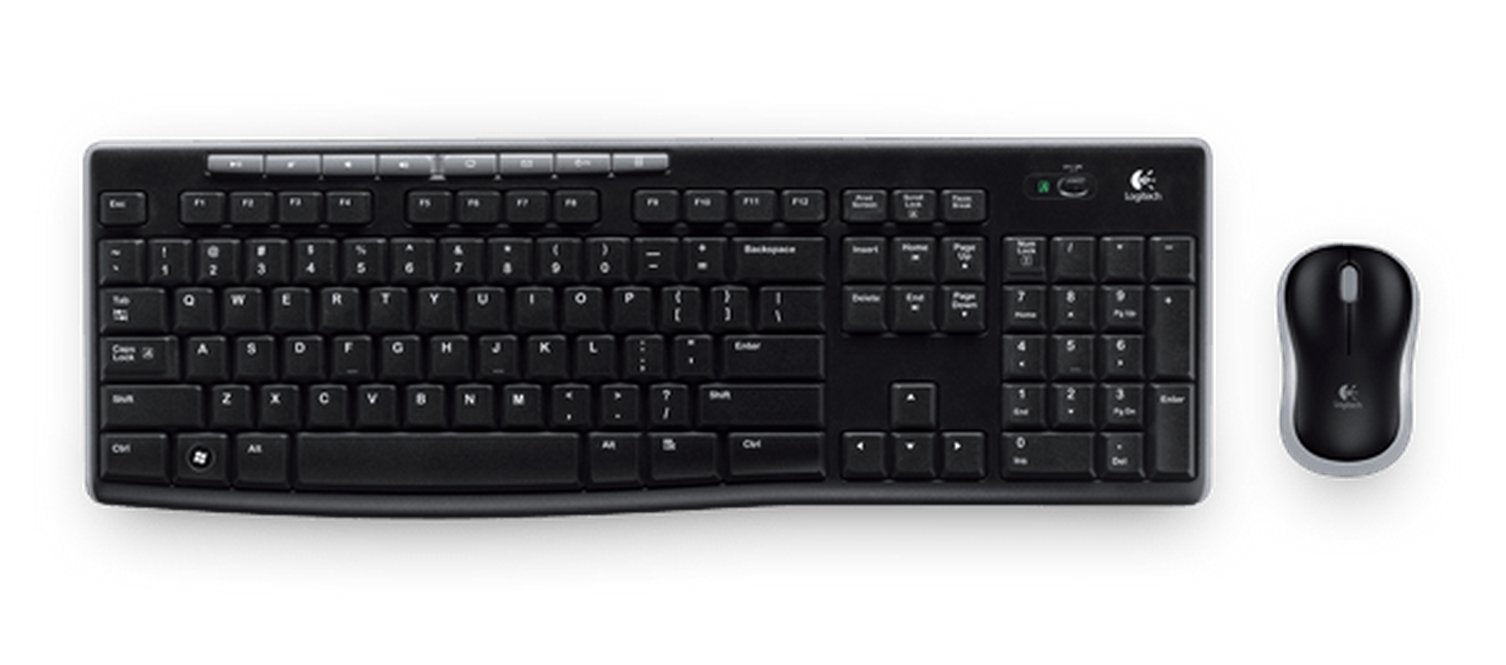 EAN 5099206039261 - Logitech MK270 teclado Ratón incluido Universal RF inalámbrico Griego Negro imagen 2