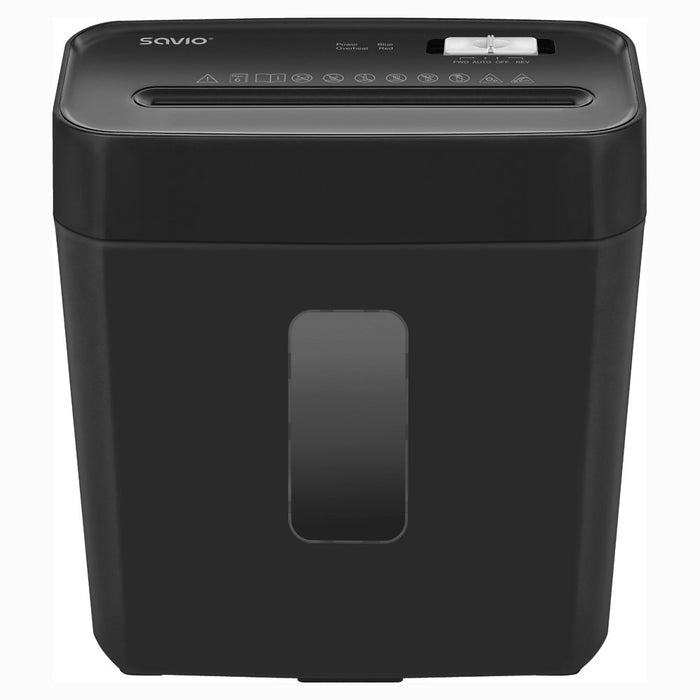 EAN 5902768707854 - Savio ND-01 triturador de papel Corte cruzado 72 dB Negro imagen 1