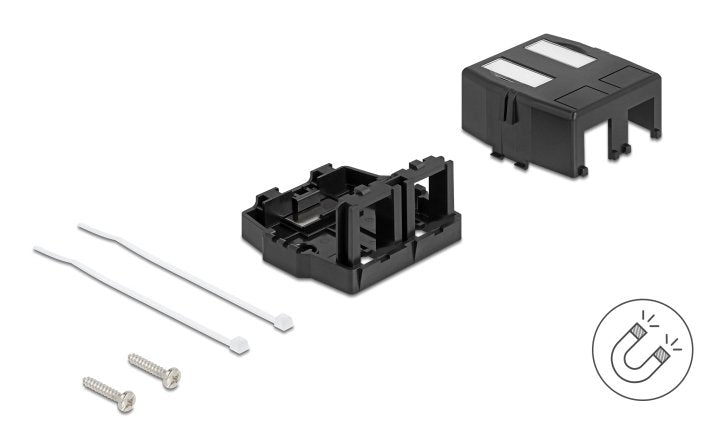 EAN 4043619858422 - DeLOCK 85842 accesorio para módulo Keystone Soporte para instalación en carcasa imagen 3
