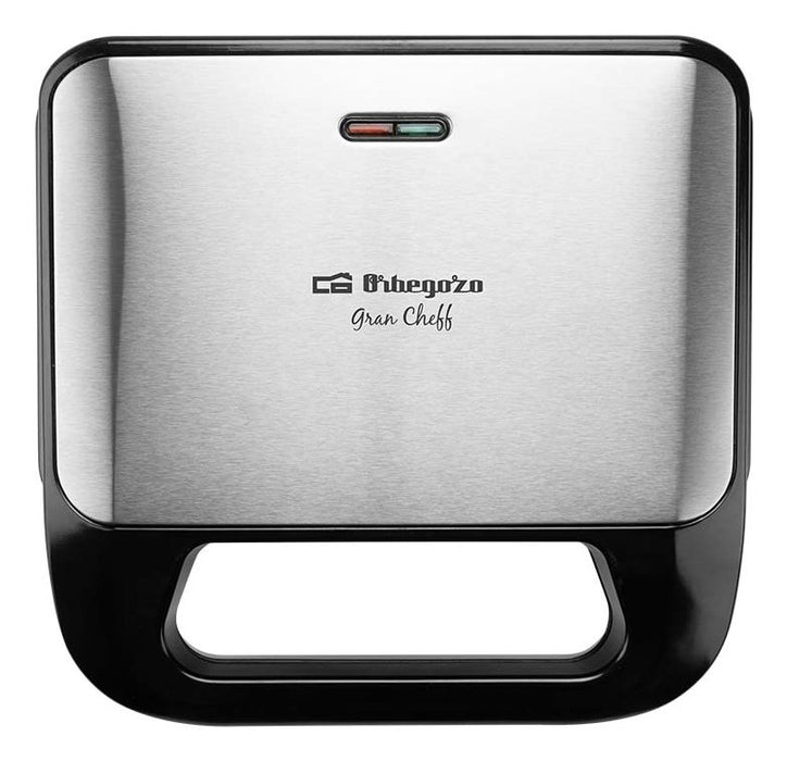 EAN 8435568406810 - Orbegozo SW 7560 sandwichera 750 W Negro, Plata imagen 6