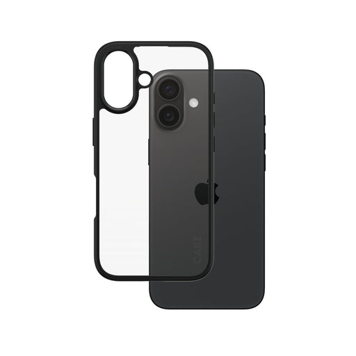 EAN 5715685004278 - PanzerGlass CARE™ by ® Urban Combat Case Transparent w. Black Frame iPhone 16 funda para teléfono móvil T imagen 1