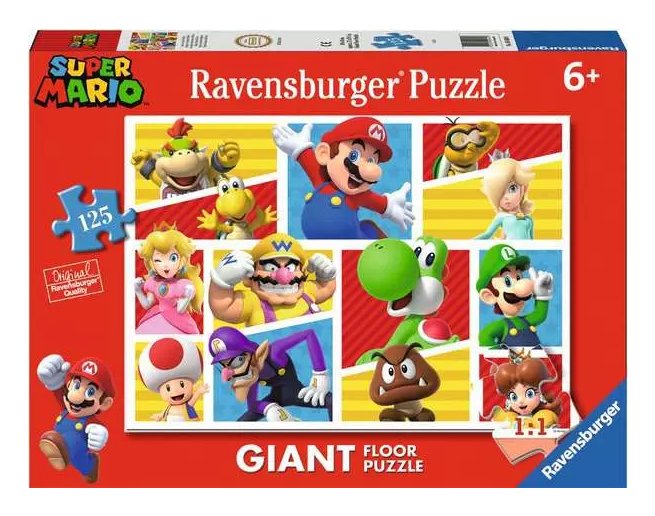 EAN 4005556056408 - Ravensburger Super Mario Puzzle rompecabezas 125 pieza(s) Videojuego imagen 1