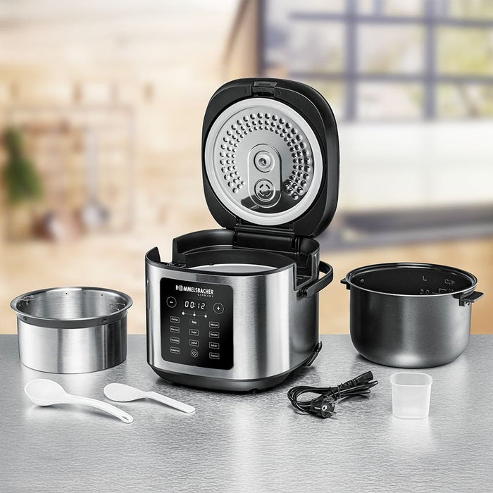 EAN 4001797008657 - Rommelsbacher MRK 950 arrocera 5 L 850 W Acero inoxidable imagen 2