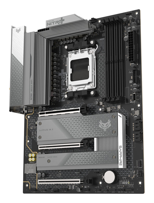 EAN 4895106296930 - Sapphire NITRO+ B850A WIFI 7 AMD B850 Zócalo AM5 micro ATX imagen 3