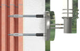 EAN 4048962166736 - Fischer 520133 tornillo de anclaje y taco 2 pieza(s) Juego de enchufes de pared y tornillos imagen 5