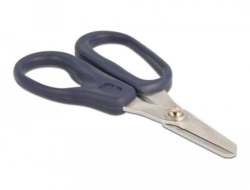 EAN 4043619905546 - DeLOCK 90554 tijera de escritorio y manualidades Tijeras de oficina Corte con forma Azul, Plata imagen 1