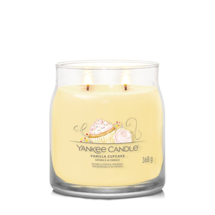 EAN 5038581129099 - Yankee Candle Vanilla Cupcake vela Alrededor Chocolate, Cocoa, Azúcar, Vainilla Amarillo 1 pieza(s) imagen 2
