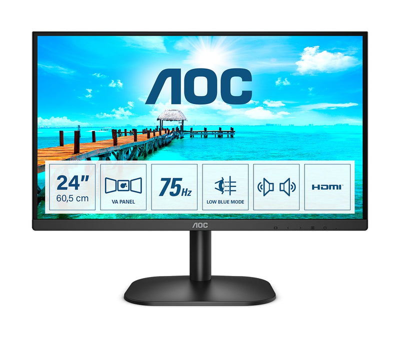 EAN 4038986149600 - AOC B2 24B2XDAM pantalla para PC 60,5 cm (23.8") 1920 x 1080 Pixeles Full HD LED Negro imagen 1