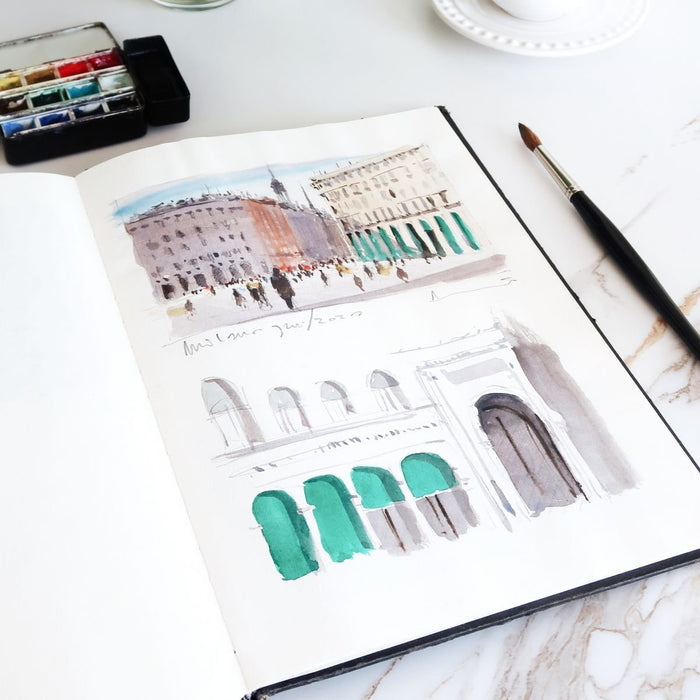 EAN 4011367283544 - Hahnemühle 10628354 Cuadernos de dibujo imagen 3