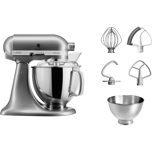 EAN 0883049481913 - KitchenAid 5KSM175PSECU Batidora de varillas 300 W Plata imagen 2