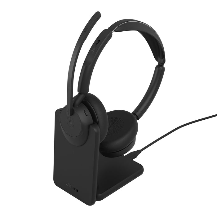 EAN 5706991036237 - Jabra Evolve3 45 Auriculares Inalámbrico Diadema Oficina/Centro de llamadas USB Tipo C Bluetooth Negro imagen 2
