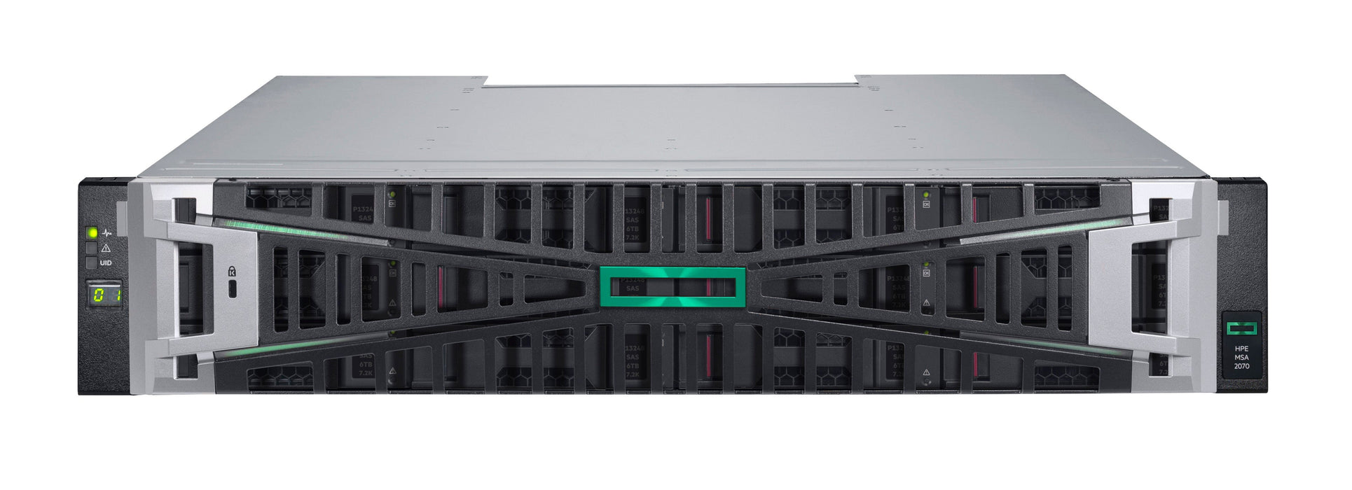 EAN 190017837154 - HPE MSA 2070 LFF 2x10/25GbE iSCSI 4-port Controller Storage Array unidad de disco multiple Bastidor (2U) imagen 1