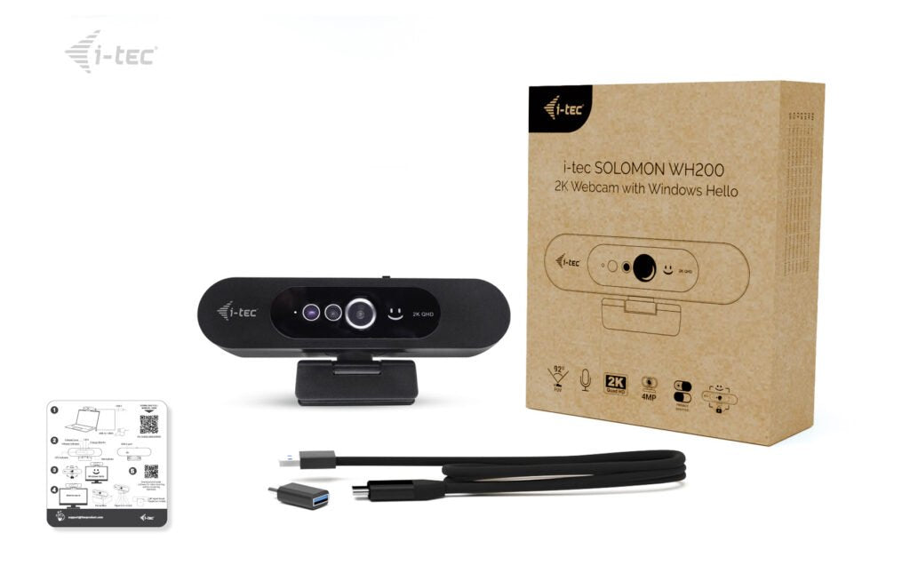 EAN 8595611707919 - i-tec SOLOMON WH200 cámara web 4 MP 2560 x 1440 Pixeles USB Negro imagen 11