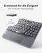 EAN 6976521111799 - Inateck KB01105_GRAY teclado para móvil QWERTZ Bluetooth Gris imagen 6