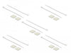 EAN 4043619186778 - DeLOCK 18677 soporte para brida Blanco Nylon 10 pieza(s) imagen 1