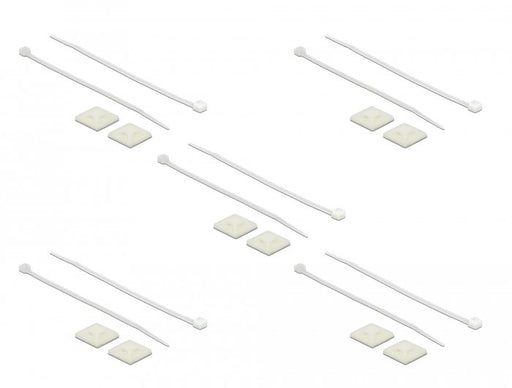 EAN 4043619186778 - DeLOCK 18677 soporte para brida Blanco Nylon 10 pieza(s) imagen 1