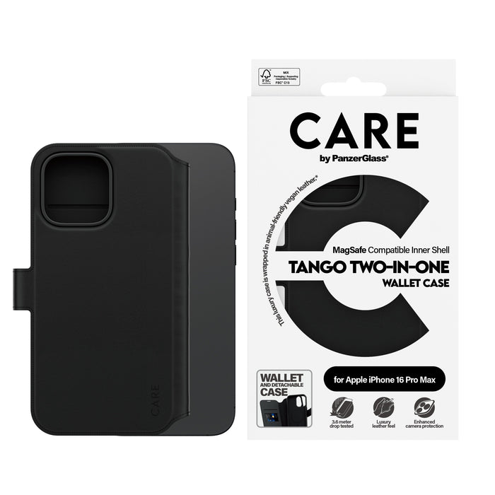 EAN 5715685003943 - PanzerGlass CARE™ by ® Tango 2-in-1 Wallet Case w. MagSafe iPhone 16 Pro Max funda para teléfono móvil Ne imagen 2