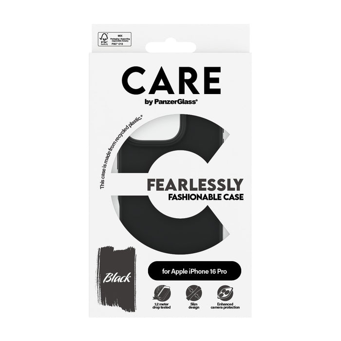 EAN 5715685004605 - PanzerGlass CARE™ by ® Case Black iPhone 16 Pro funda para teléfono móvil Negro imagen 3