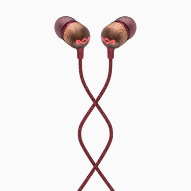 EAN 846885010310 - The House Of Marley Smile Jamaica Auriculares Alámbrico Dentro de oído Llamadas/Música Rojo, Madera imagen 1