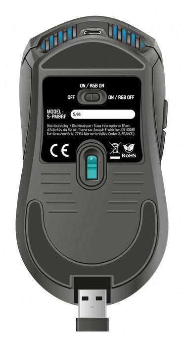 EAN 3700104455092 - Spirit of Gamer PRO-M9 ratón Juego Ambidextro RF inalámbrico Óptico 4200 DPI imagen 5