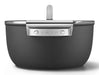 EAN 8017709356019 - Smeg CSF2412BLM batería de cocina Negro Aluminio, Acero inoxidable 5,4 L 24 cm imagen 3