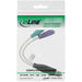 EAN 4043718014231 - InLine 33386 cambiador de género para cable 2x 6-p Mini-DIN USB A Transparente imagen 2