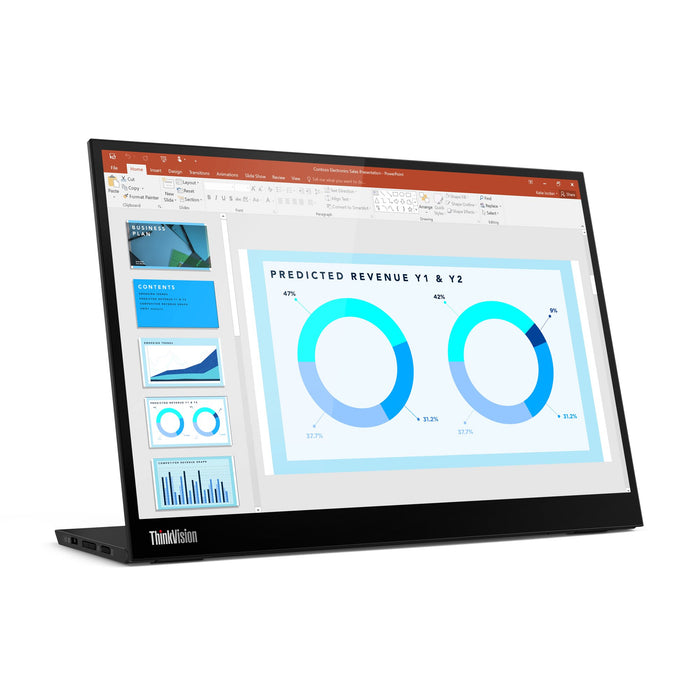 EAN 0196380023057 - Lenovo ThinkVision M14d pantalla para PC 35,6 cm (14") 2240 x 1400 Pixeles 2.2K LED Negro imagen 6