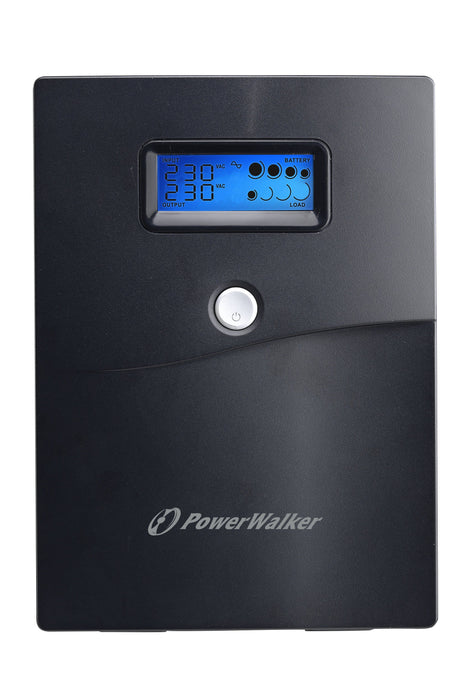 EAN 4260074982237 - PowerWalker VI 3000 SCL FR sistema de alimentación ininterrumpida (UPS) Línea interactiva 3 kVA 1800 W 4  imagen 2