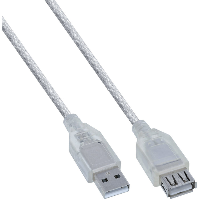 EAN 4043718024728 - InLine 34605 cable USB 5 m USB A 0,48 Gbit/s Transparente imagen 1