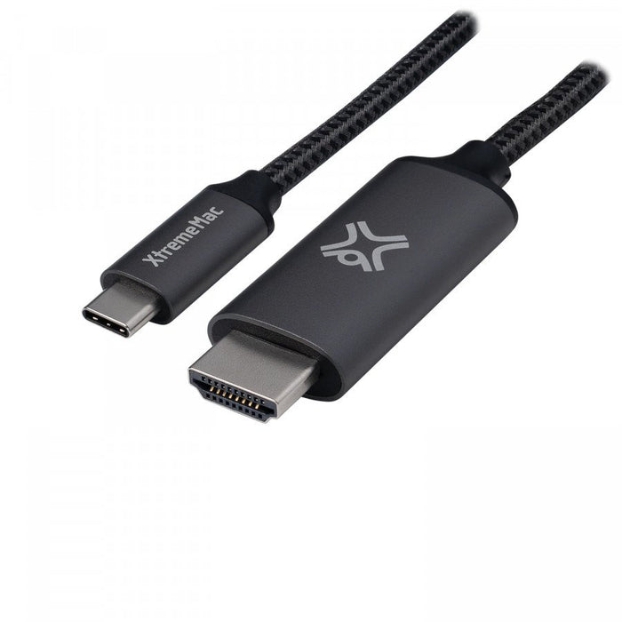 EAN 5453003787242 - MCL XWH-ACH2-13 adaptador de cable de vídeo 2 m USB C HDMI tipo A (Estándar) Gris imagen 1