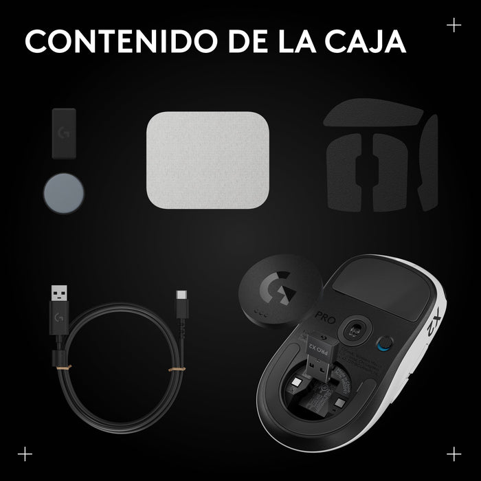 EAN 5099206136205 - Logitech G PRO X2 SUPERSTRIKE ratón Juego mano derecha RF Wireless + USB Type-C Óptico 44000 DPI imagen 15