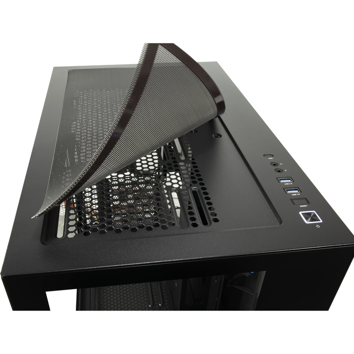 EAN 4260455648318 - Inter-Tech C-703 Vision Midi Tower Negro imagen 10