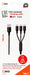 EAN 4010425971560 - 2GO 797156 cable USB 1,5 m USB B 3 x USB C Negro imagen 2