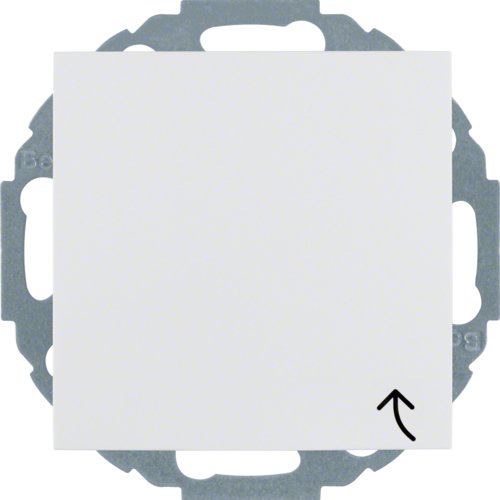 EAN 4011334280736 - Hager 47448989 placa de pared y cubierta de interruptor Blanco imagen 1