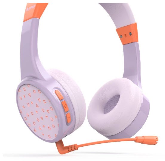 EAN 4047443514493 - Hama Teens Guard II Auriculares Inalámbrico Diadema Llamadas/Música USB Tipo C Bluetooth Naranja, Púrpura imagen 8
