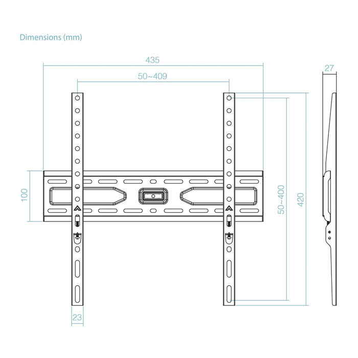 EAN 8433281017030 - TooQ LP1030F-B soporte para TV 190,5 cm (75") imagen 6